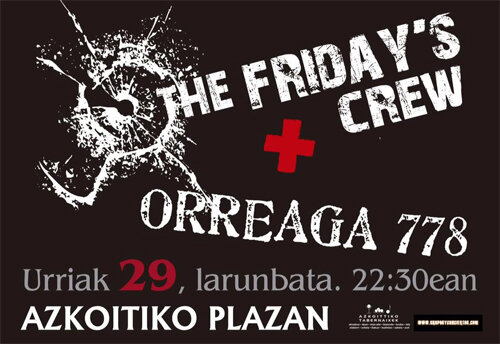 29 Oct. ORREAGA 778, FRIDAYS CREW